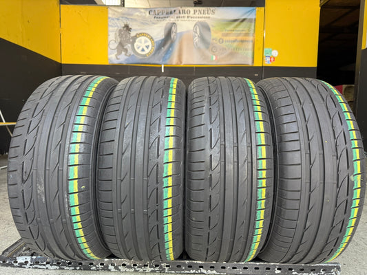Usato: 4 Gomme 225/50R17 94W Runflat Bridgestone Estive 90% residui