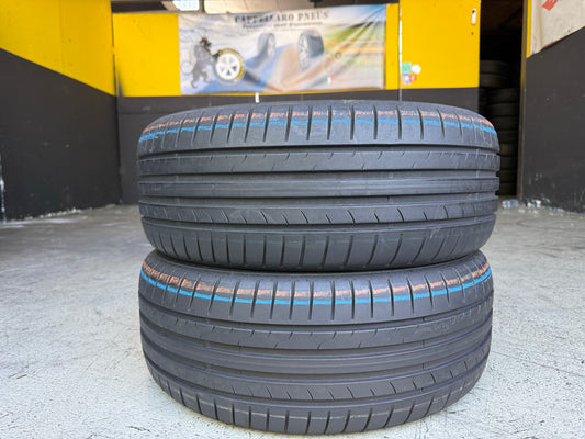 Usato: 2 Pneumatici Dunlop Sport BluResponse 205/55R16 91W Estivi 90% residui