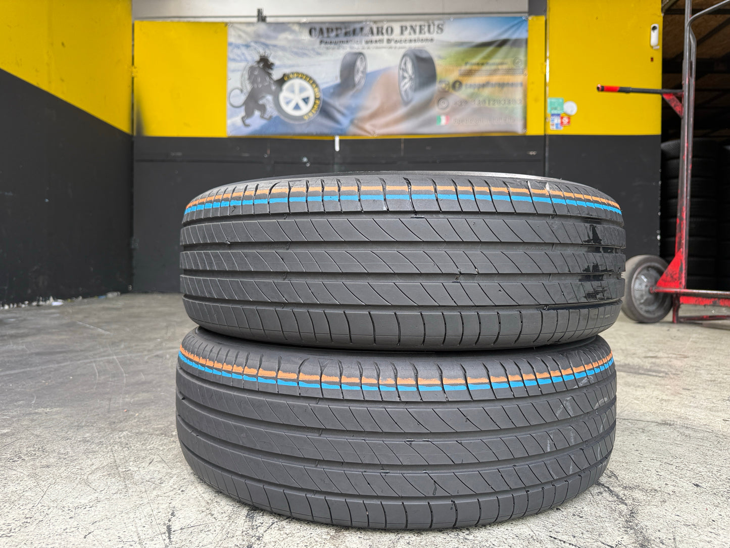 Usato: 2 Pneumatici Michelin e-Primacy 195/60R18 96H XL Estivi 80% residui