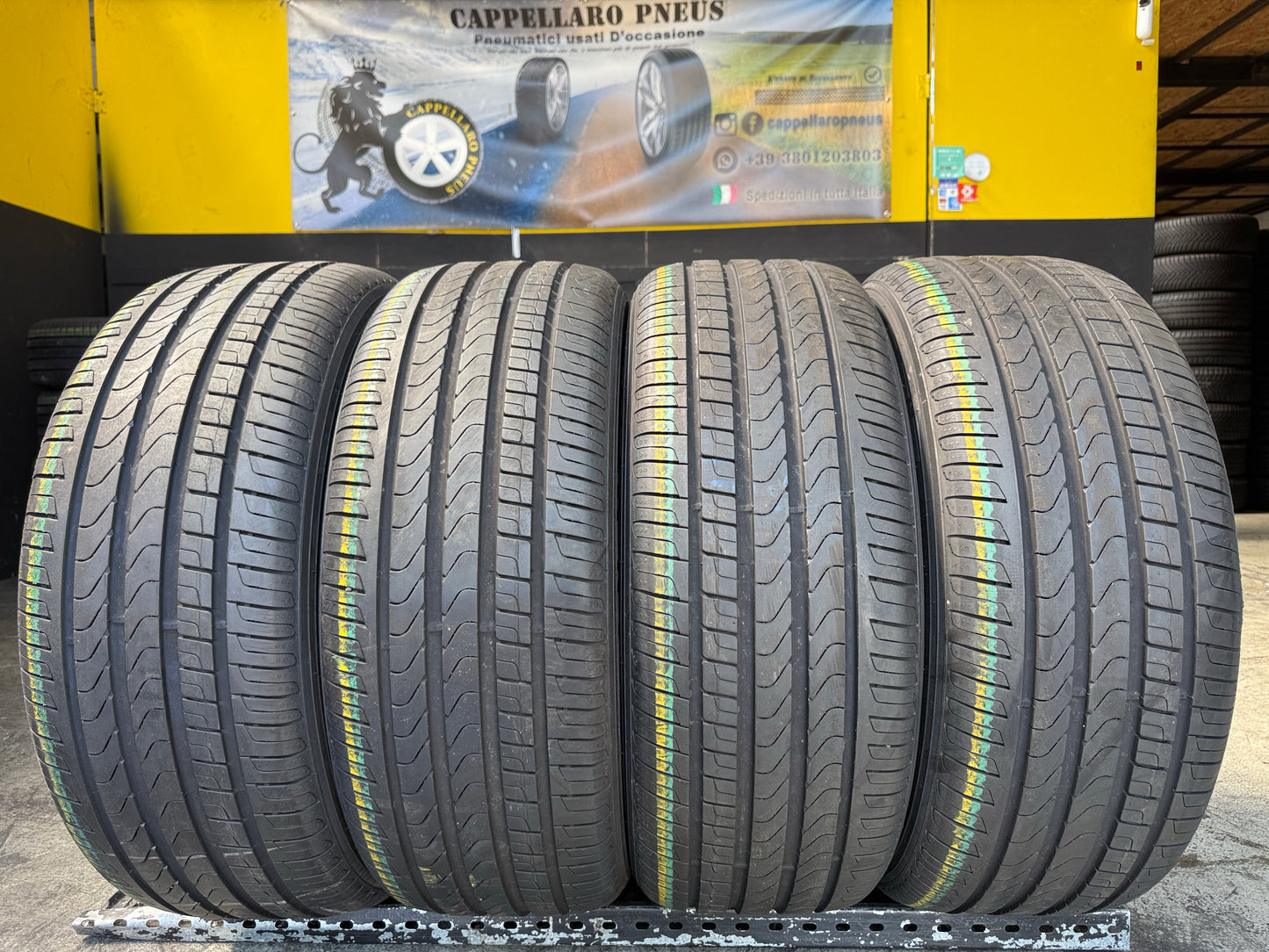 Usato: 4 Pneumatici Pirelli Scorpion Verde 255/55R19 111Y XL AO Estivi 90% Residui