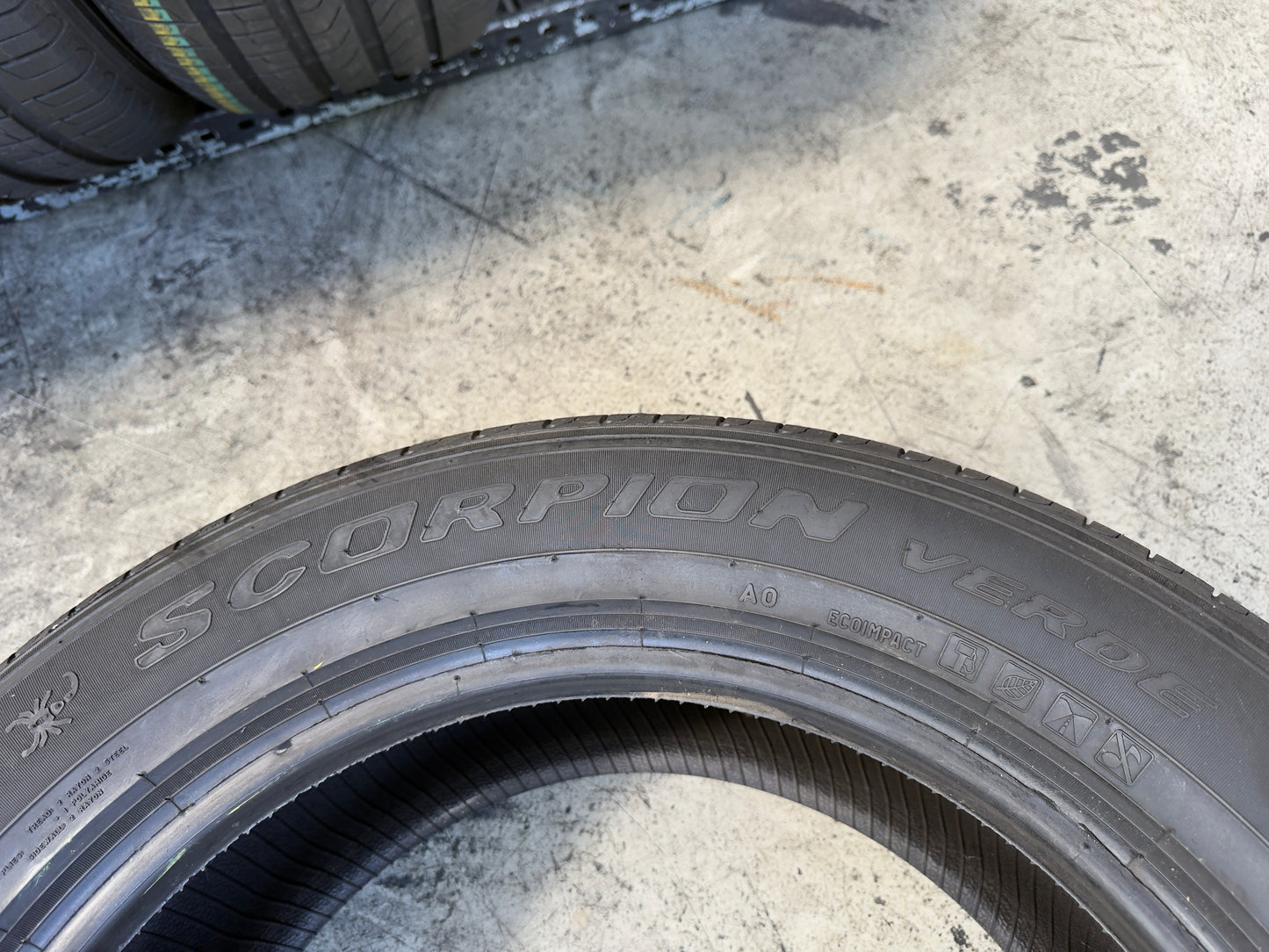 Usato: 4 Pneumatici Pirelli Scorpion Verde 255/55R19 111Y XL AO Estivi 90% Residui