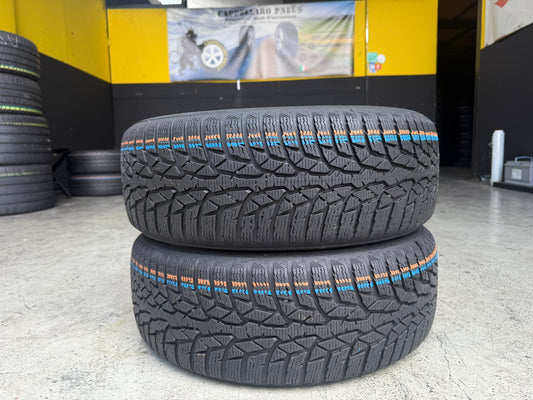 Usato: 2 Gomme 205/55R16 91H Nokian Invernali 90% residui