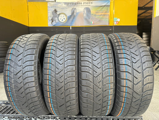 Usato: 4 Gomme 195/55R16 91H XL Pirelli Invernali 75% residui