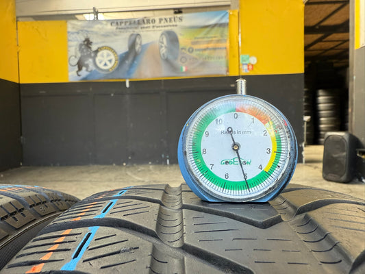 Usato: 4 Gomme 195/55R16 91H XL Pirelli Invernali 75% residui