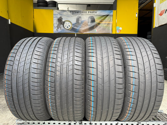 Usato: 4 Pneumatici Bridgestone Turanza T005 + Firestone Roadhawk 215/50R17 95W/H Estive 80-85% Residui