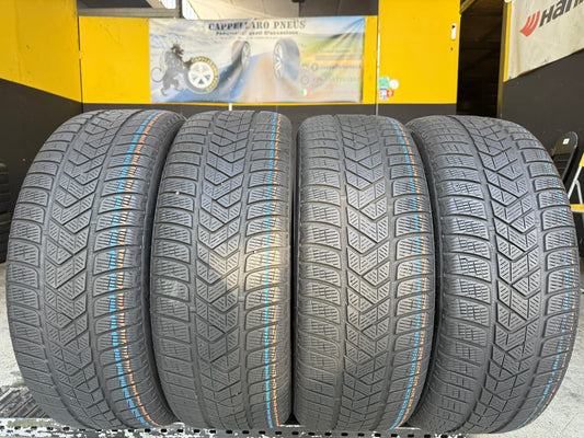Usato: 4 Gomme 235/55R19 105V XL Pirelli Invernali 80% residui