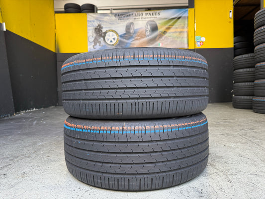 Usato: 2 Pneumatici Continental EcoContact 6 225/45R18 91W MO Estive 85% Residui