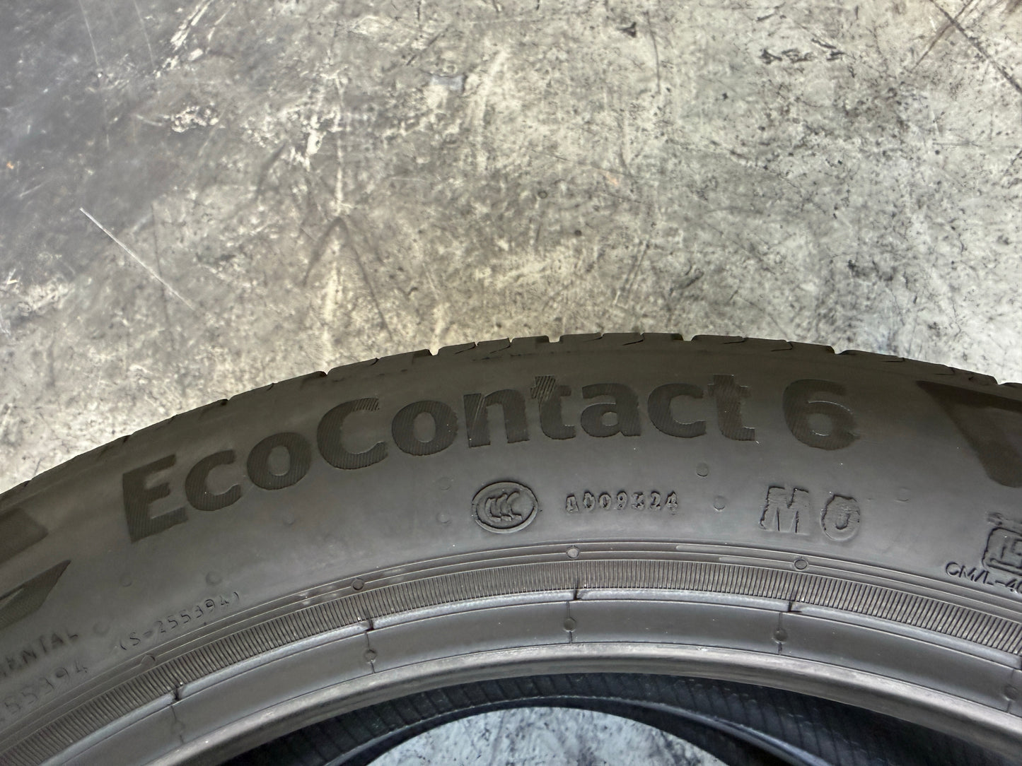 Usato: 2 Pneumatici Continental EcoContact 6 225/45R18 91W MO Estive 85% Residui
