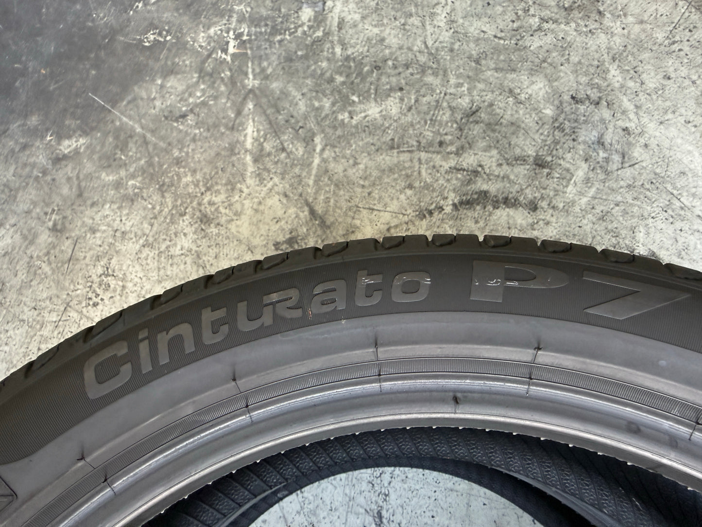 Usato: 2 Pneumatici Pirelli Cinturato P7 225/45R18 91W MO Estive 85% Residui