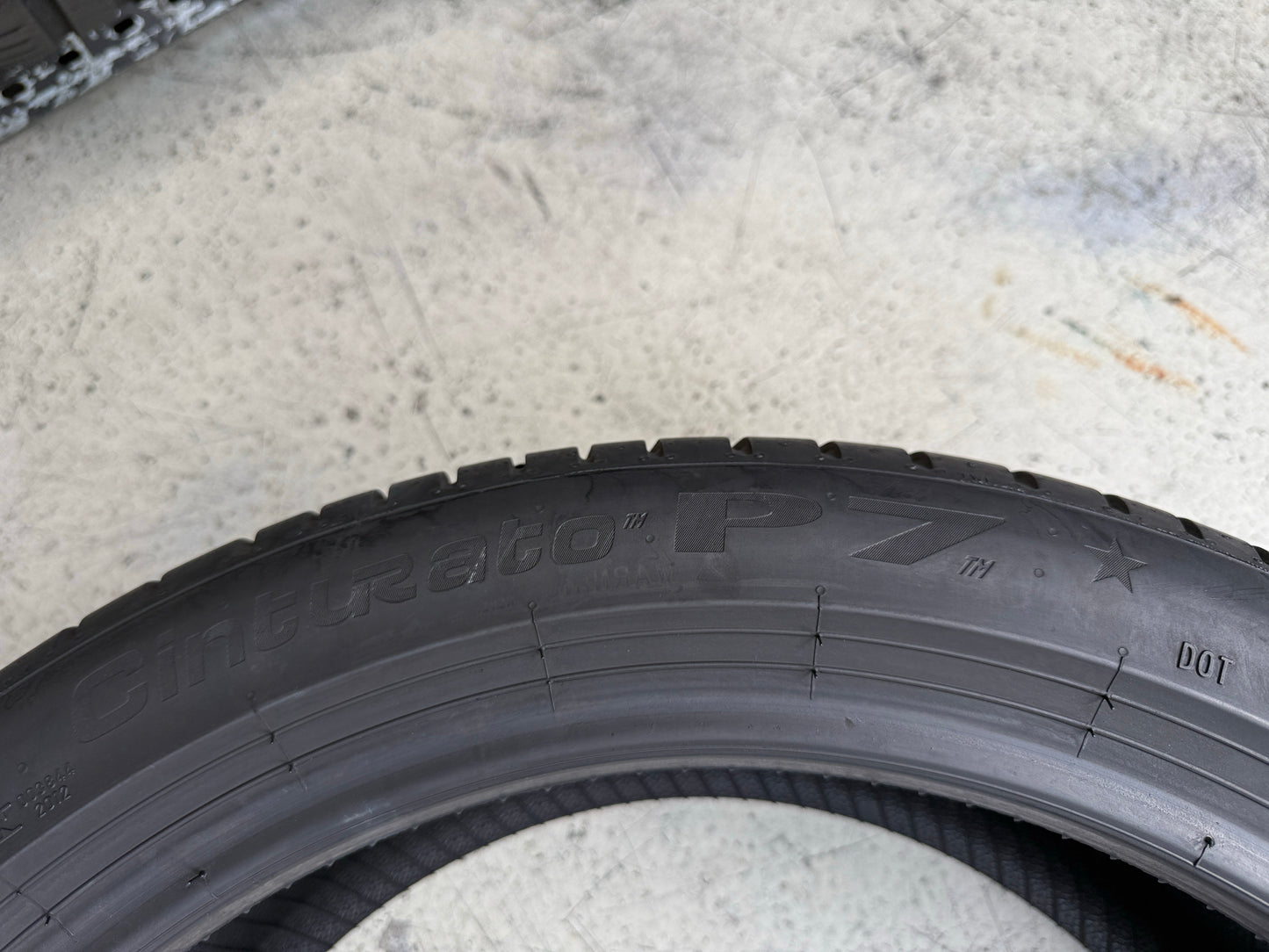 Usato: 4 Pneumatici Pirelli Cinturato P7 C2 * FSL 225/45R18 95Y XL Estive 85-90% Residui