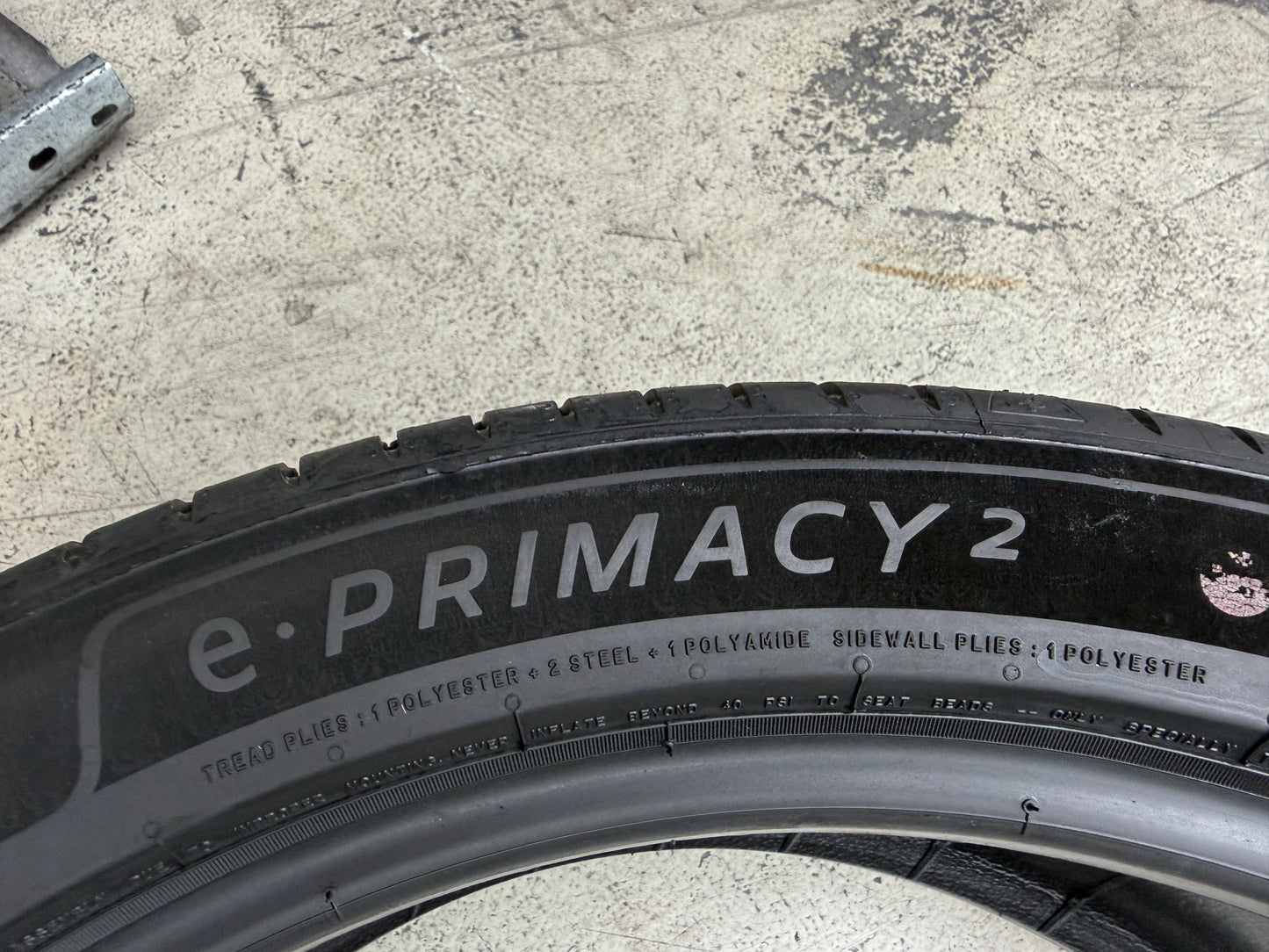 Usato: 4 Pneumatici Michelin e-Primacy 2 225/45R19 92V Estivi 95% residui DOT 2025 / 2026