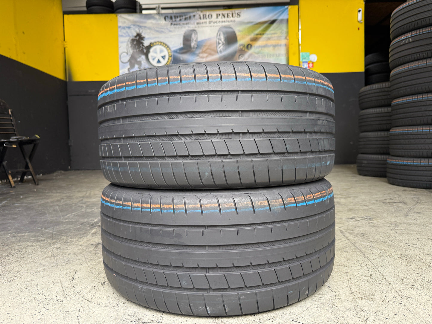 Usato: 2 Pneumatici Goodyear Eagle F1 Asymmetric 3 RSC * 255/35R19 96Y XL Estive 80% Residui