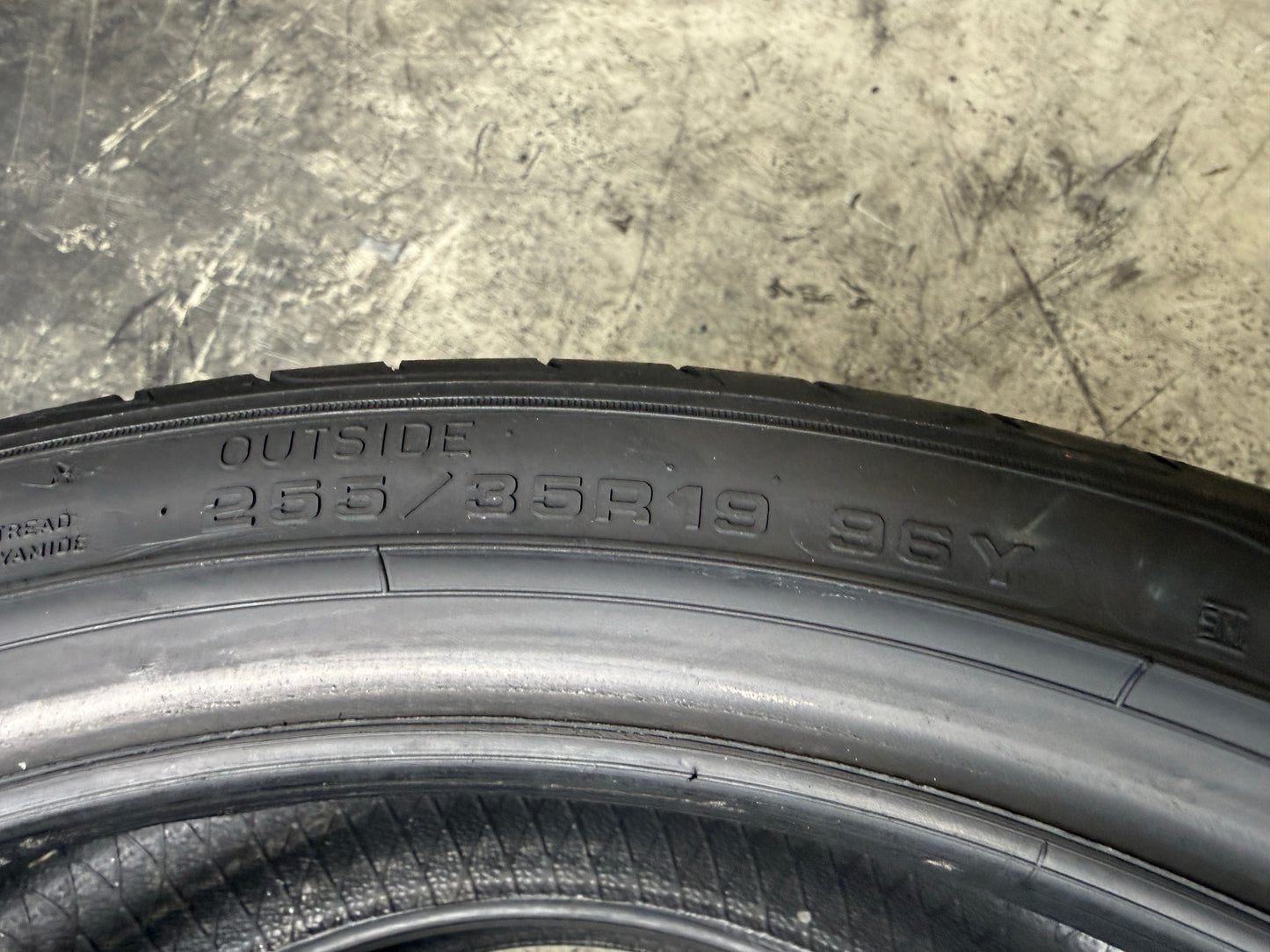 Usato: 2 Pneumatici Goodyear Eagle F1 Asymmetric 3 RSC * 255/35R19 96Y XL Estive 80% Residui