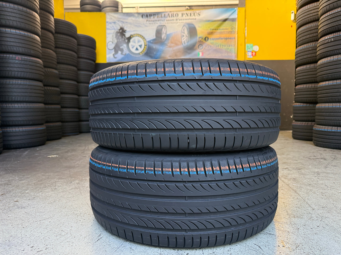 Usato: 2 Pneumatici Pirelli Powergy 235/45R18 98Y XL Estive 90% Residui