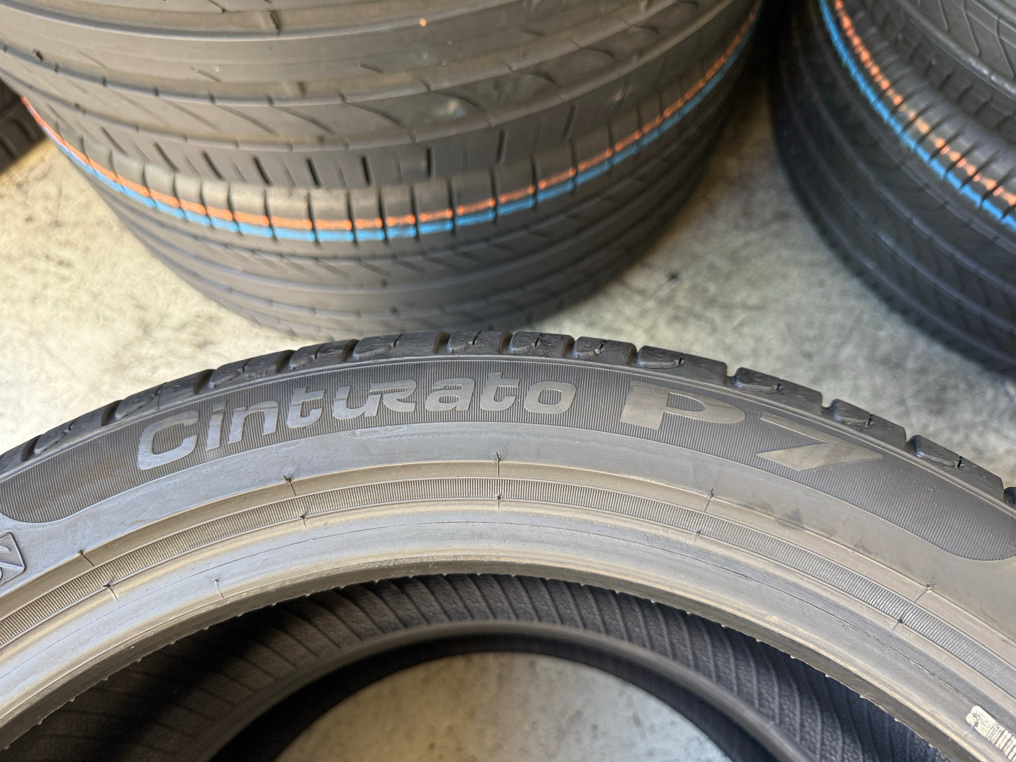 2 Pneumatici Pirelli Cinturato P7 215/45R18 89V Estivi 90% residui