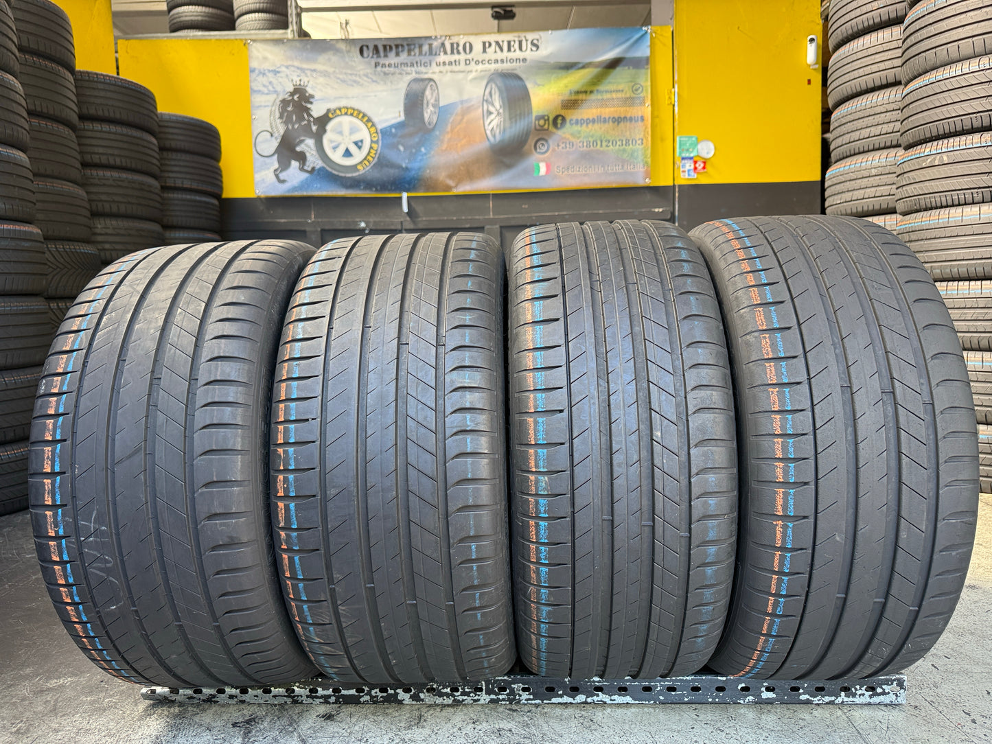 Usato: 4 Pneumatici Michelin Latitude Sport 3 265/45R20 104Y XL + 295/40R20 106Y XL Estivi 90% residui