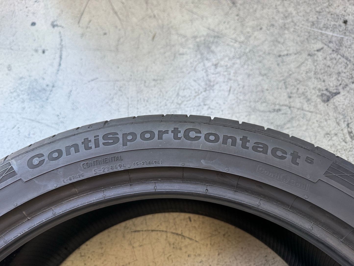 4 Pneumatici Continental ContiSportContact 5 ContiSeal 255/40R20 101V XL Estivi 85% residui