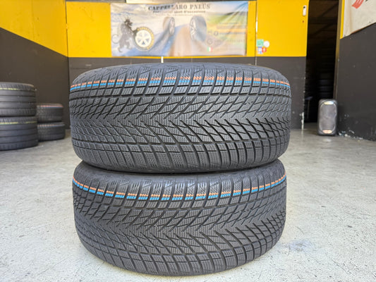Usato: 2 Gomme 245/45R18 100V XL Goodyear Invernale 95% residui