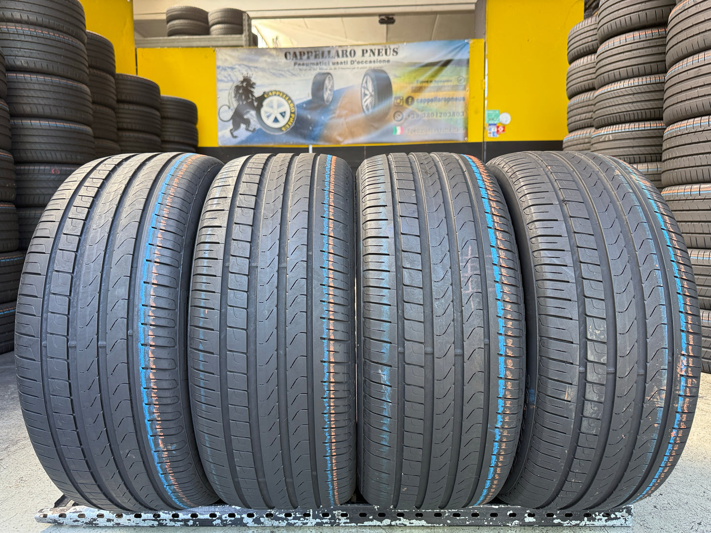 Usato: 4 Pneumatici Pirelli Scorpion Verde 255/45R20 101W AO Estivi 85% residui