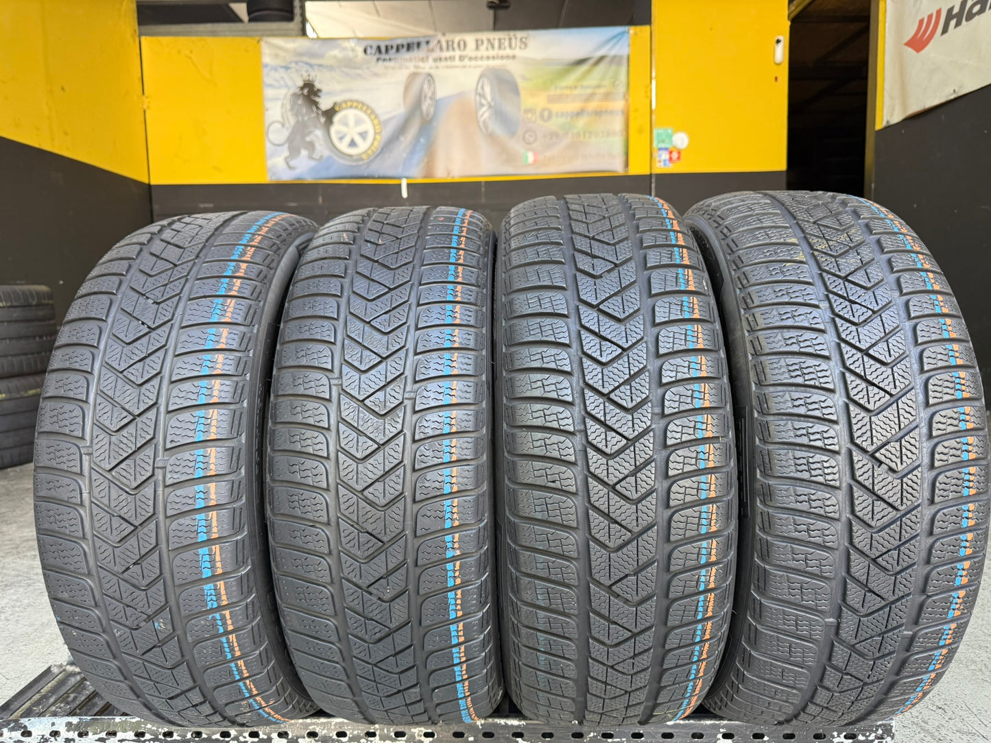 Usato: 4 Gomme 225/50R18 99H XL Pirelli Invernale 85-95% residui