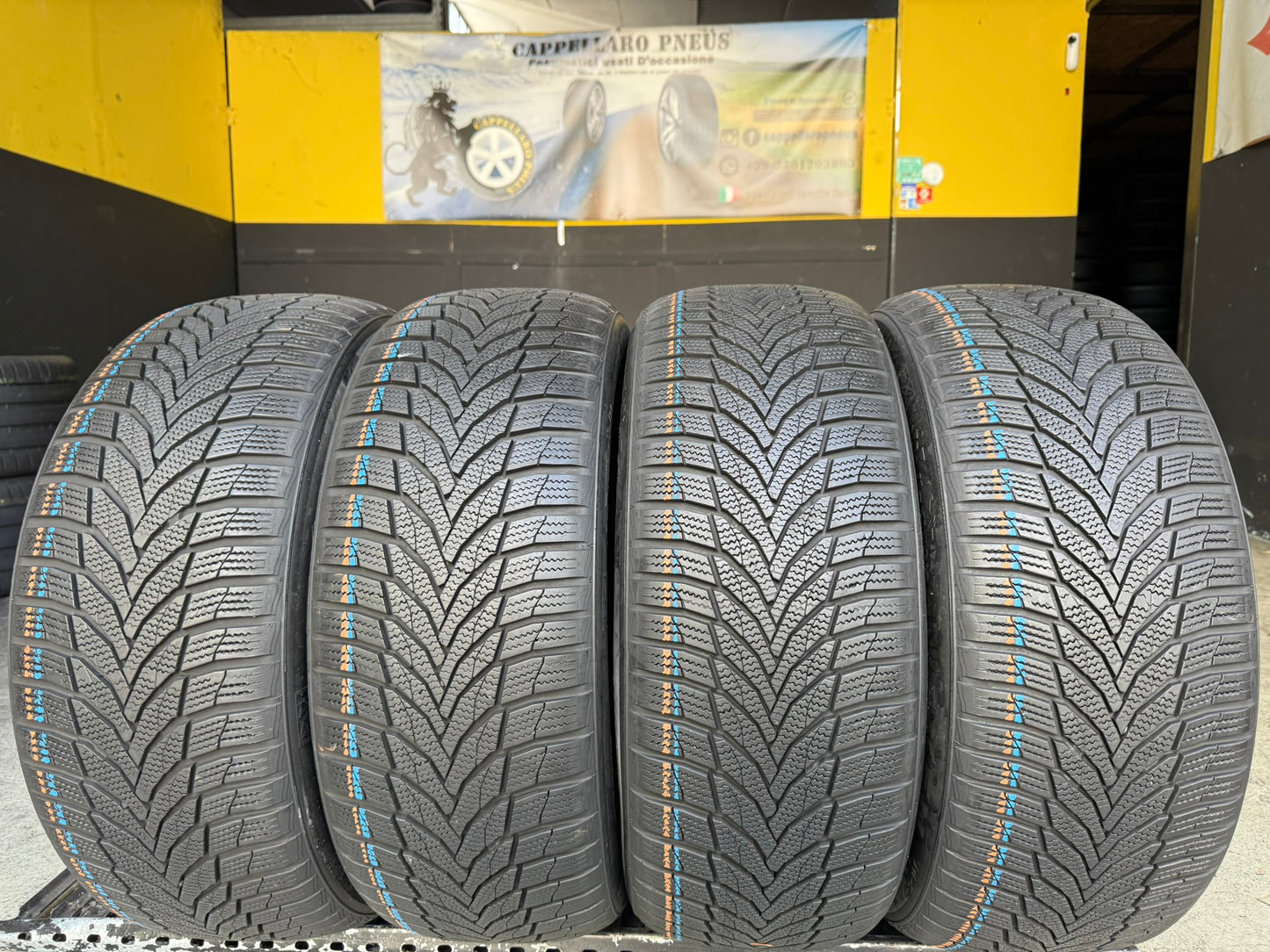 Usato: 4 Gomme 235/50R18 101V XL Nexen Invernale 98% residui