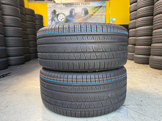 Usato: 2 Pneumatici Pirelli Scorpion Verde All Season 295/40R20 106V 4 Stagioni 80% residui