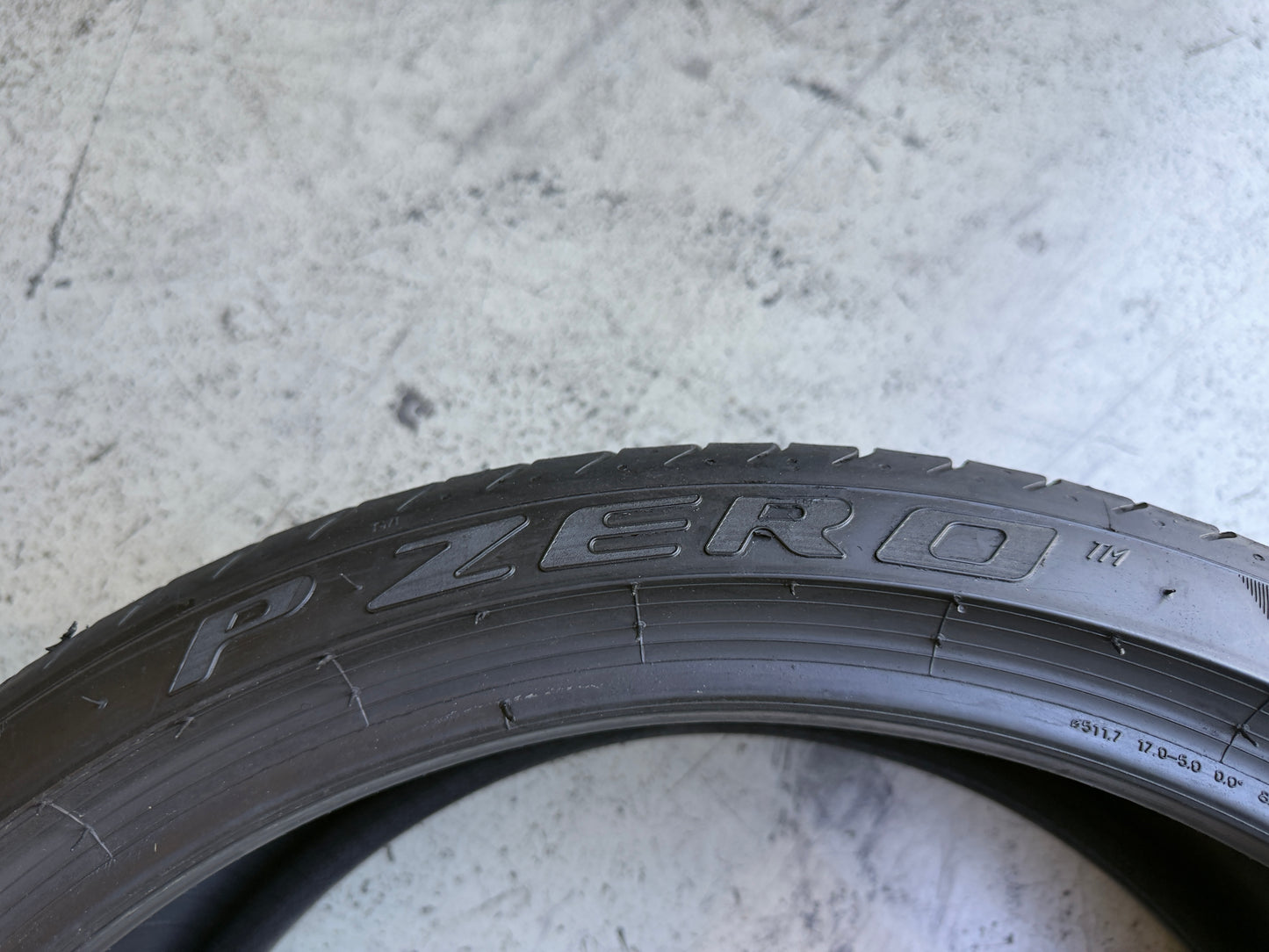 Usato: 4 Pneumatici Pirelli P Zero 245/35R20 91Y Estivi 85% residui