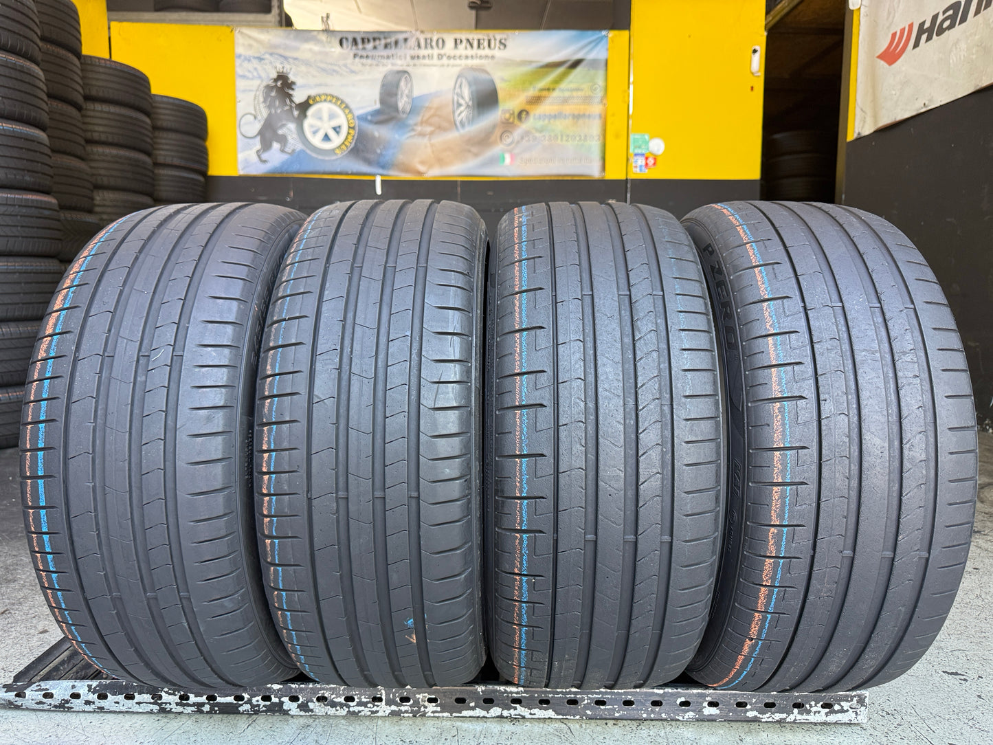 Usato: 4 Pneumatici Pirelli P Zero (PZ4) 245/35R20 95Y XL Estivi 85-90% residui