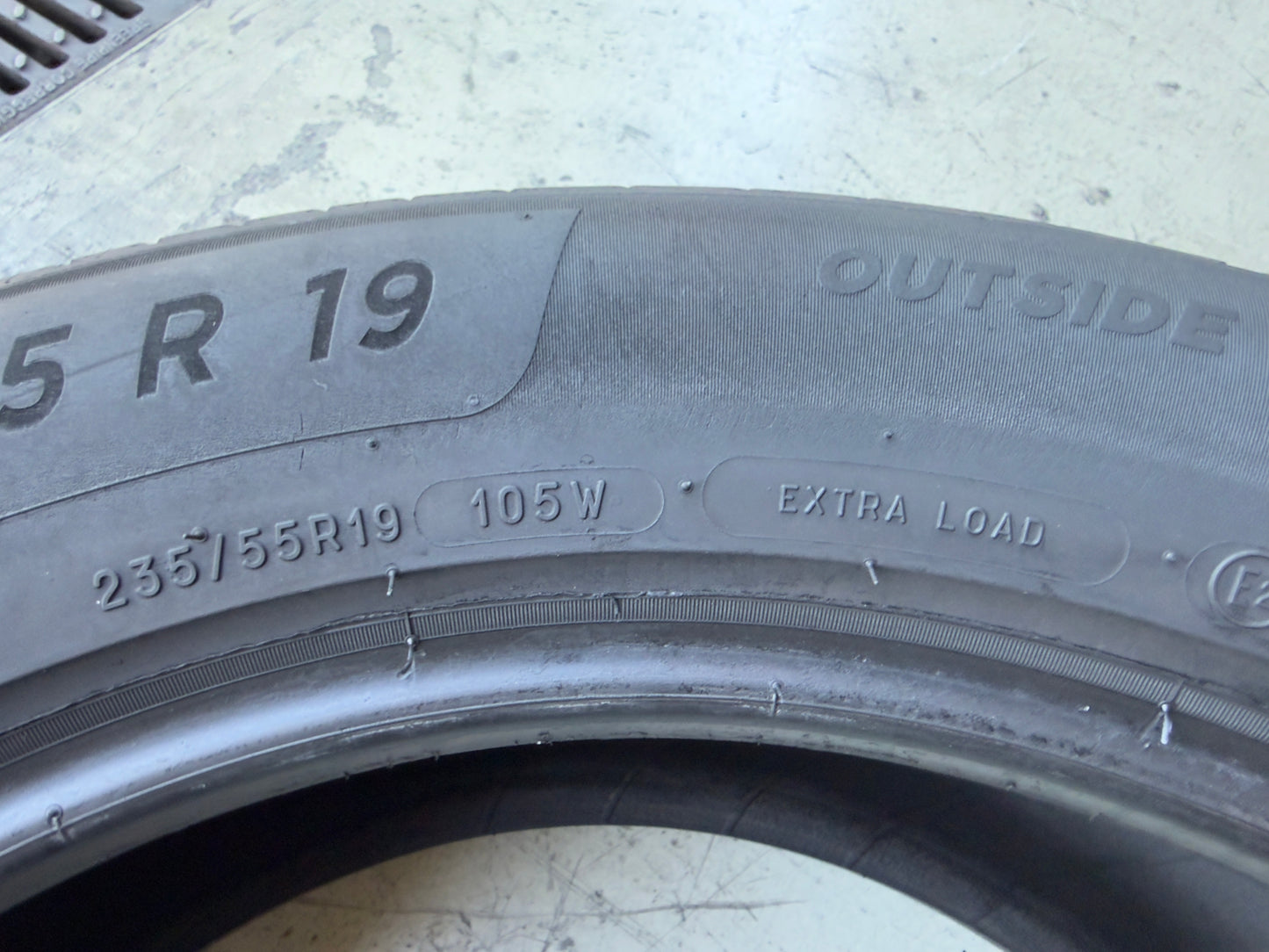 Usato: 4 Pneumatici Michelin Primacy 4 235/55R19 105W XL Estivi 90% residui