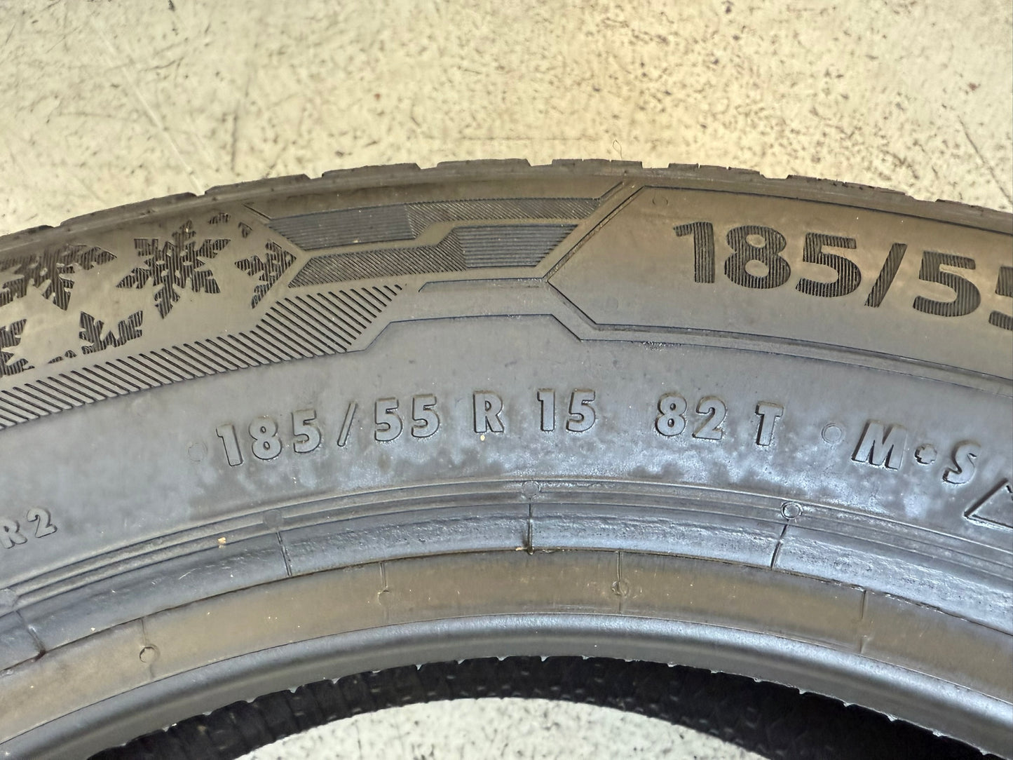 Usato: 4 Gomme 185/55R15 82T Barum Invernali 75% residui