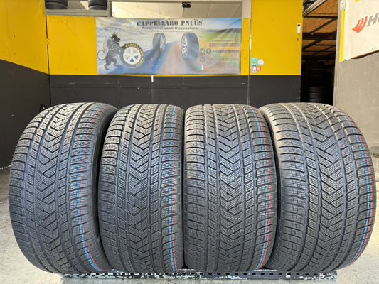 Usato: 4 Gomme 285/35R22 106V + 315/30R22 107V XL Pirelli Invernali 95% residui