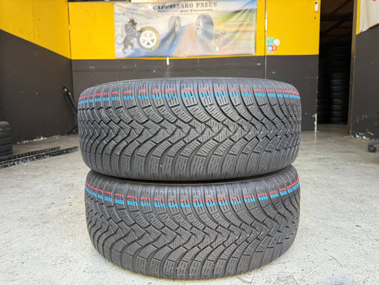 Usato: 2 Gomme 225/55R17 97H Falken Runflat Invernali 90% residui