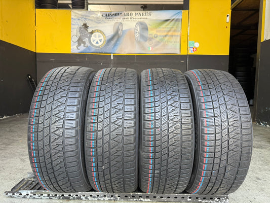 Usato: 4 Gomme 225/55R18 102H XL Kumho Invernali 80% residui