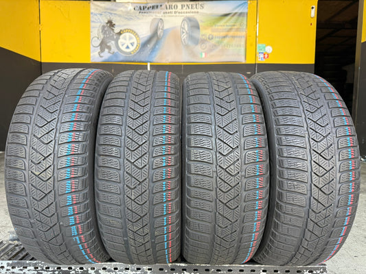 Usato: 4 Gomme 215/55R17 94H Pirelli Invernali 80% residui