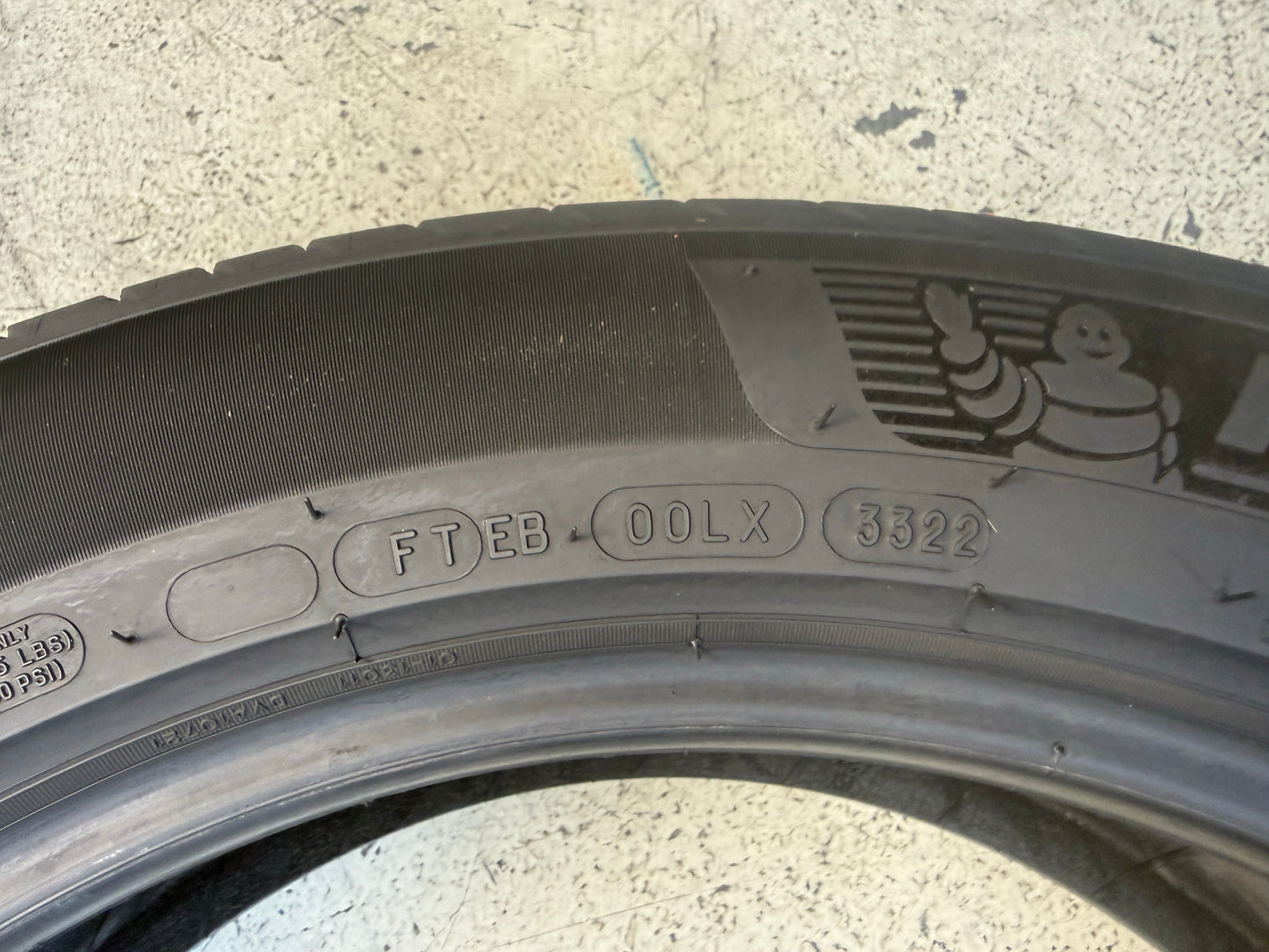 Usato: 4 Pneumatici Michelin e.Primacy 195/60R18 96H XL S1 Estivi 80/90% Residui