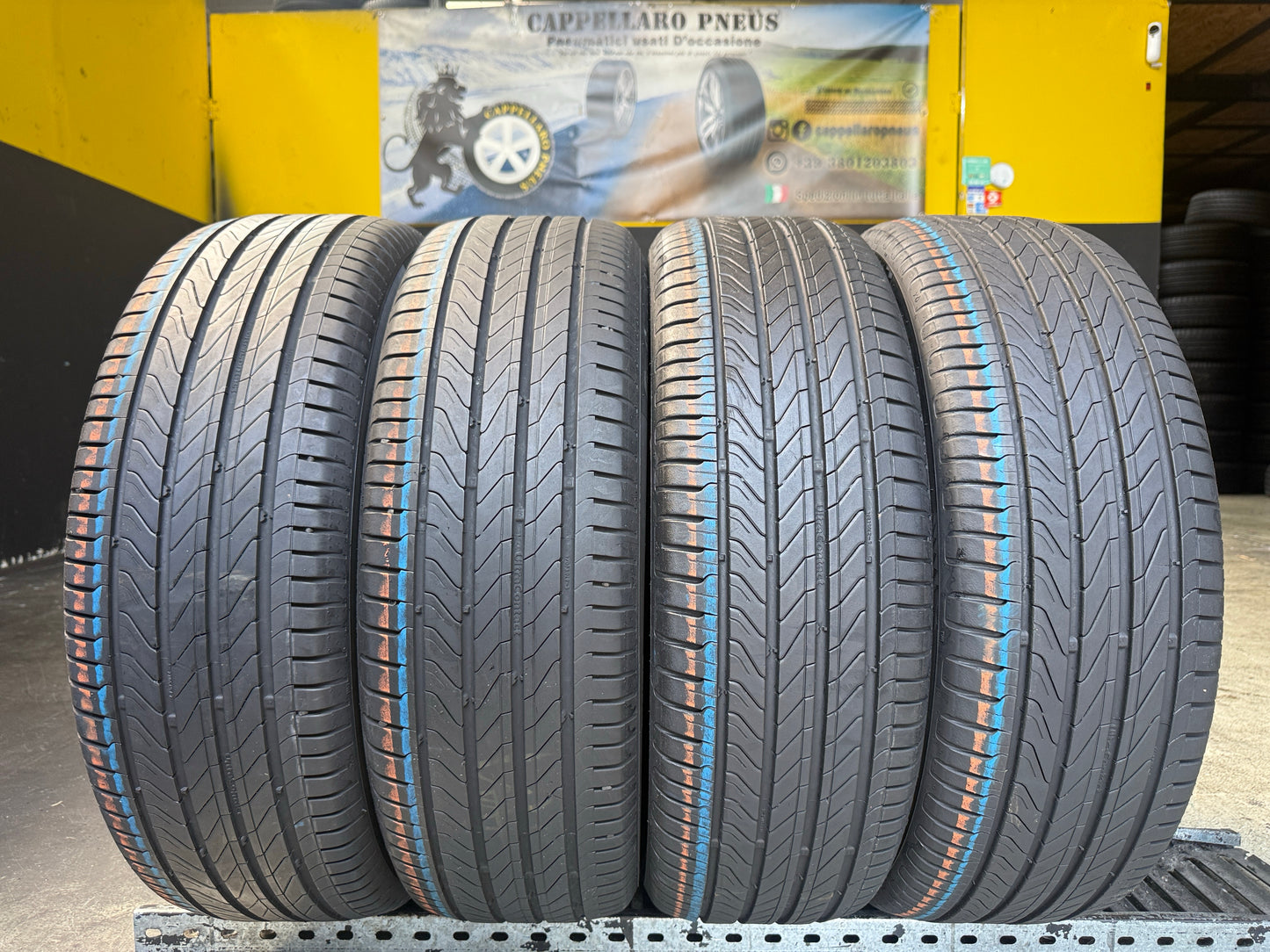 Usato: 4 Pneumatici Continental UltraContact 205/55R19 97V XL FR EVc Estivi 95% Residui