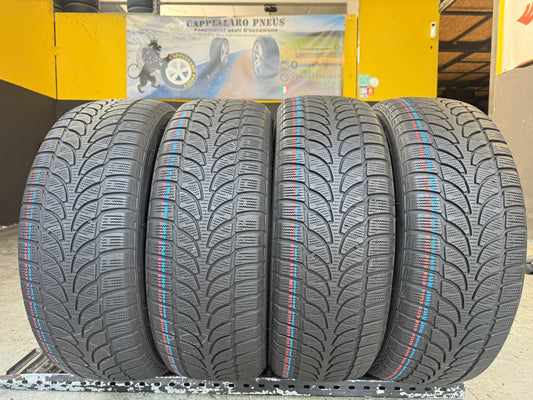Usato: 4 Gomme 235/60R18 107H XL Bridgestone Invernali 85% residui