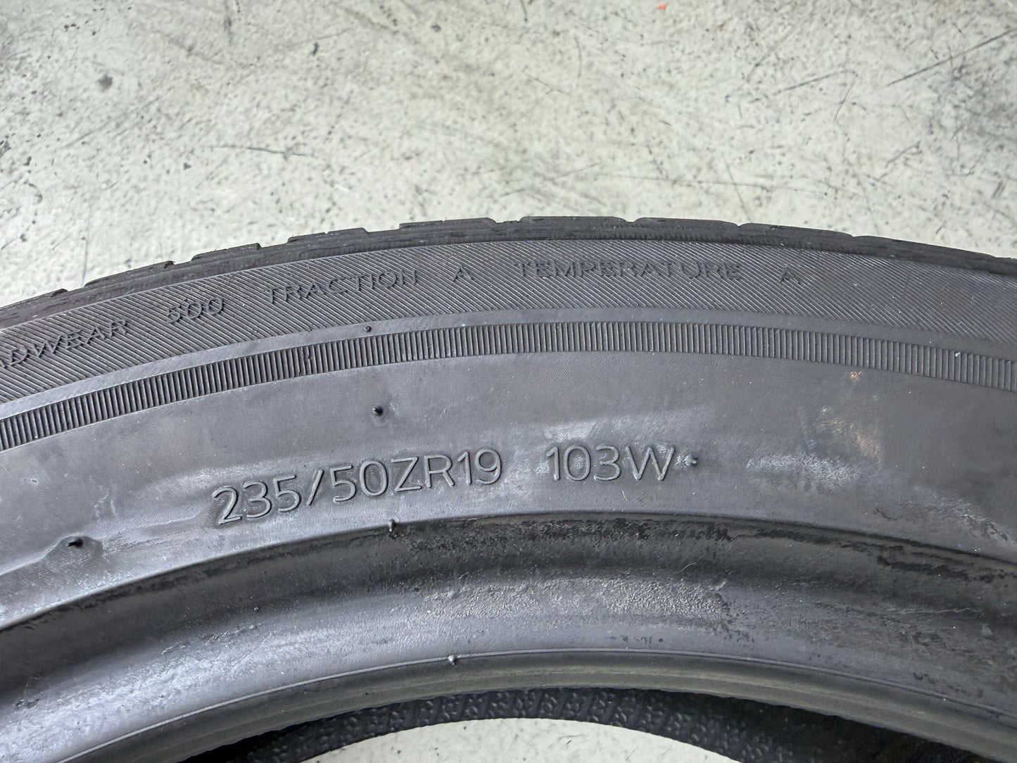 Usato: 4 Pneumatici Goodyear Vector 4Seasons Gen-3 + Hankook Kinergy 4S² H750 235/50R19 XL 4 Stagioni 80-85% Residui