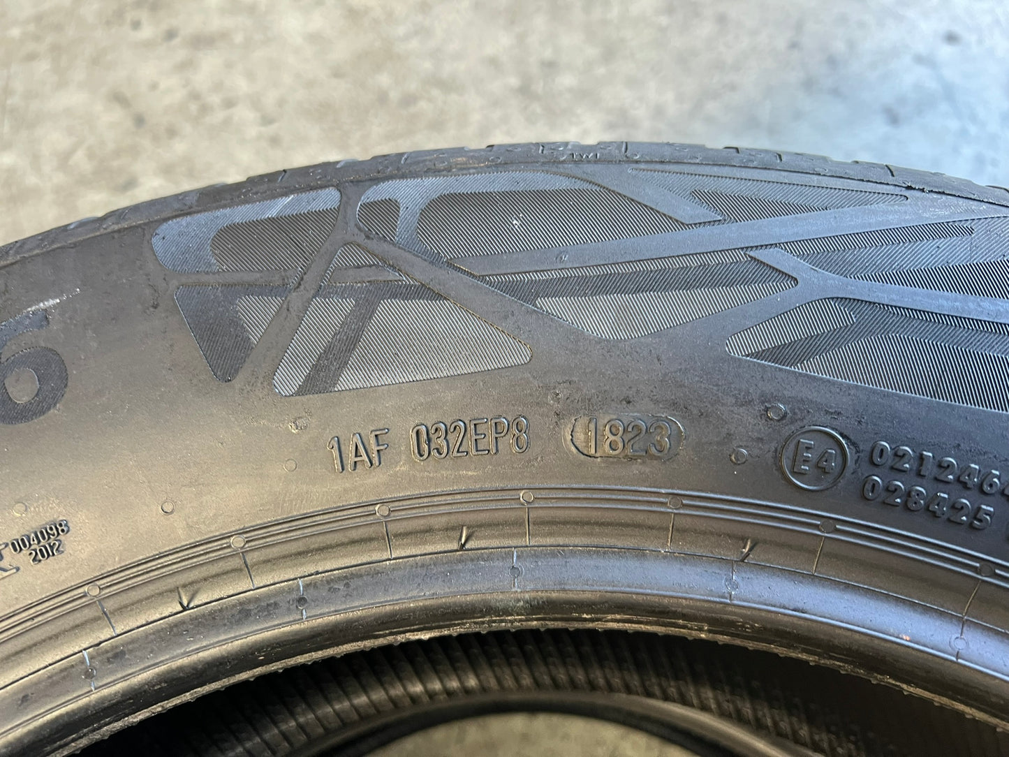 Usato: 2 Gomme 225/60R18 104V XL Continental estive 85% residui