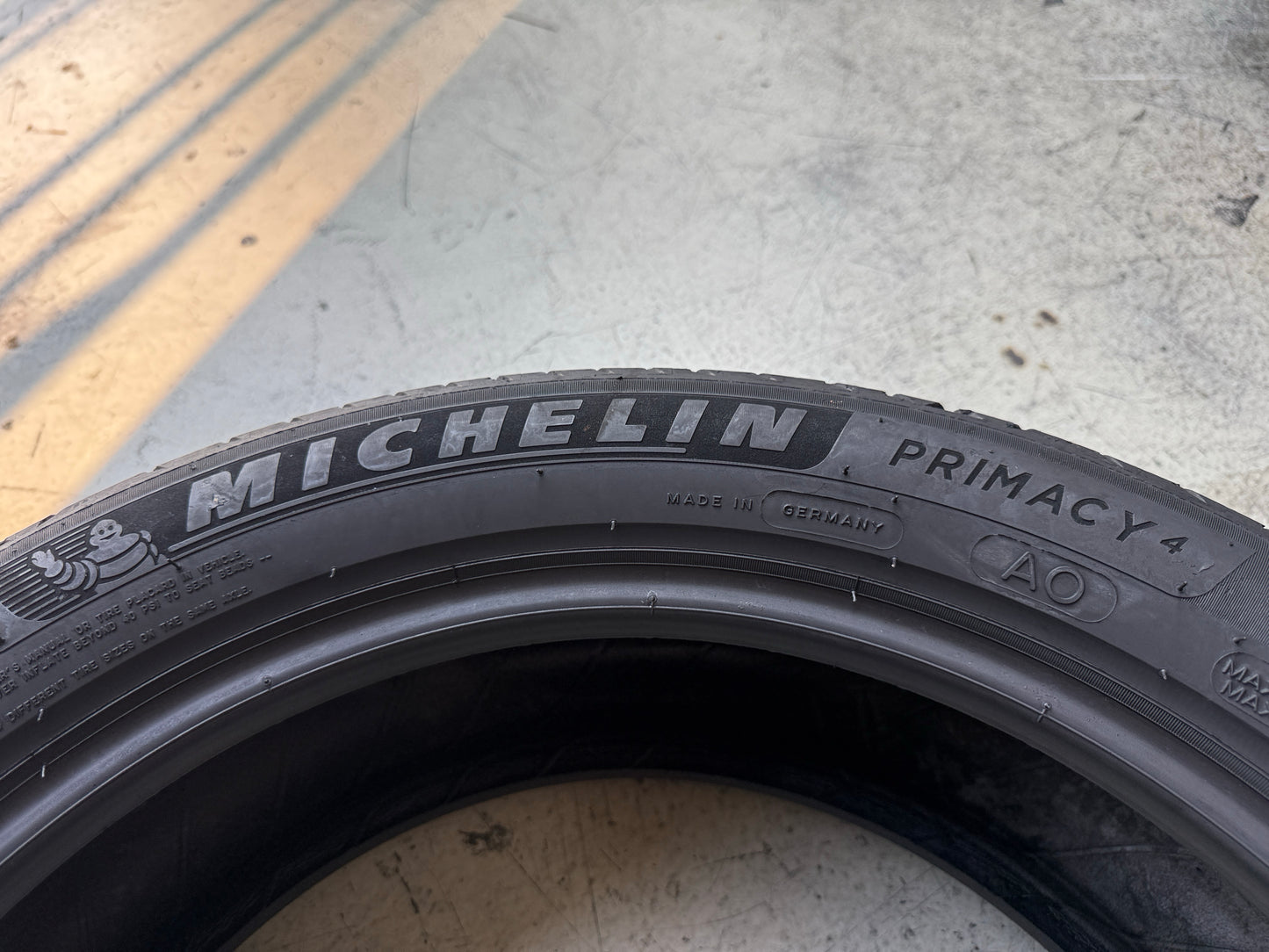 Usato: 4 Pneumatici Michelin Primacy 4 215/50R18 92W AO Estivi 85/90% Residui