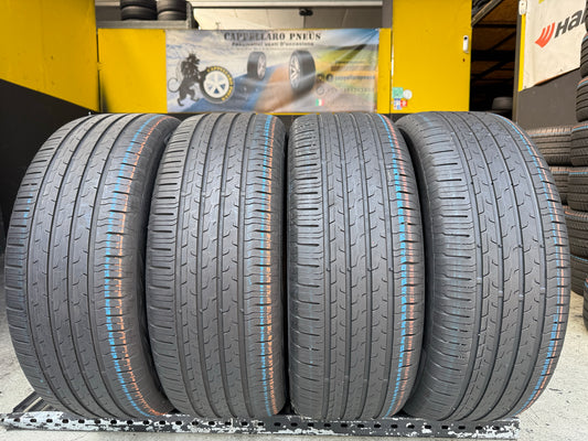 Usato: 4 Pneumatici Continental EcoContact 6 235/55R18 100W MO EVc Estive 85% Residui