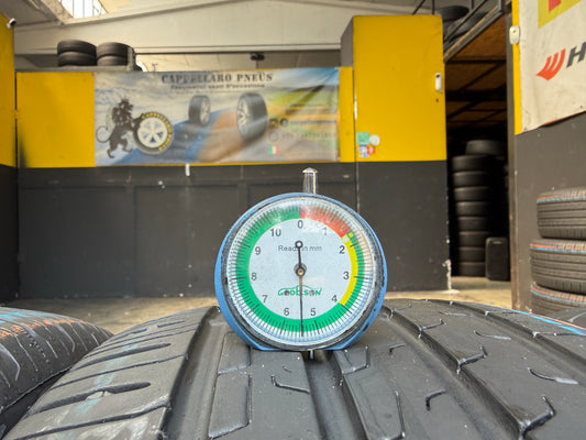 Usato: 4 Pneumatici Continental EcoContact 6 235/55R18 100W MO EVc Estive 85% Residui