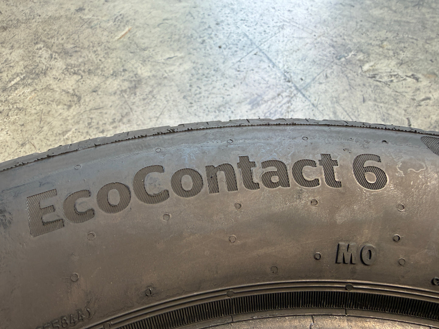 Usato: 4 Pneumatici Continental EcoContact 6 235/55R18 100W MO EVc Estive 85% Residui