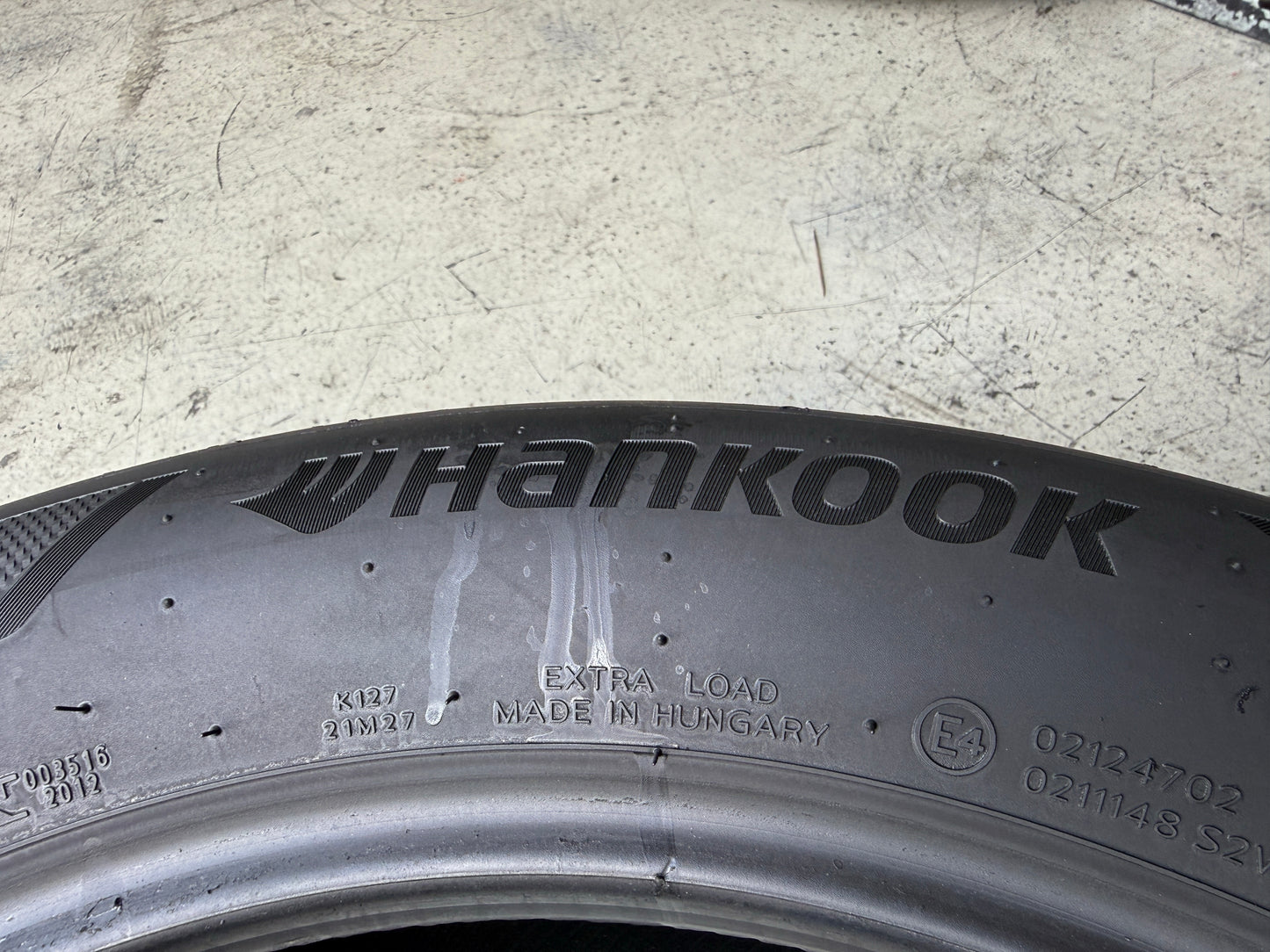 Usato: 4 Pneumatici Hankook Ventus S1 Evo3 K127 225/55R18 102Y XL Estive 90% Residui DOT 2023/2024