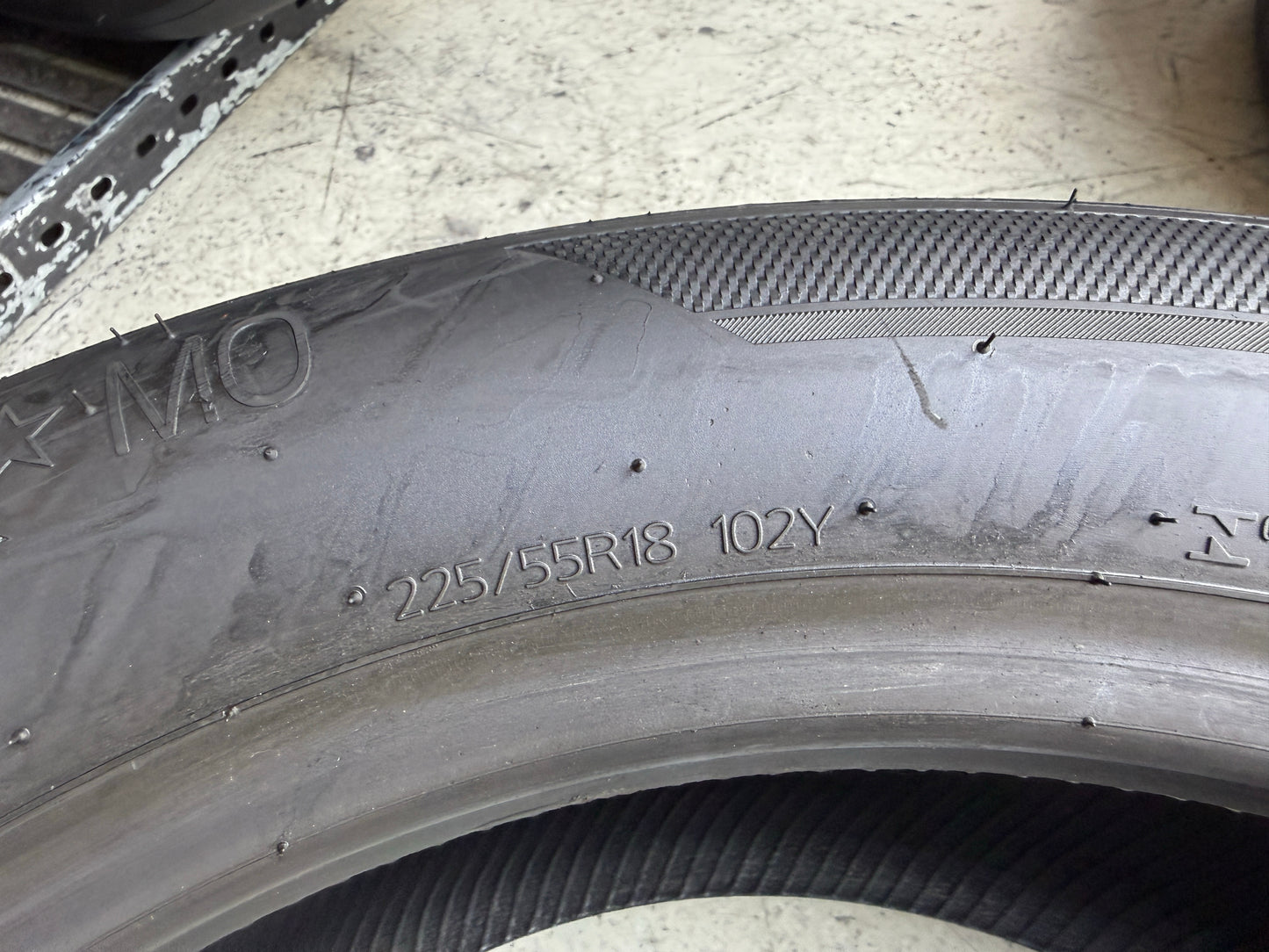 Usato: 4 Pneumatici Hankook Ventus S1 Evo3 K127 225/55R18 102Y XL Estive 90% Residui DOT 2024/2025
