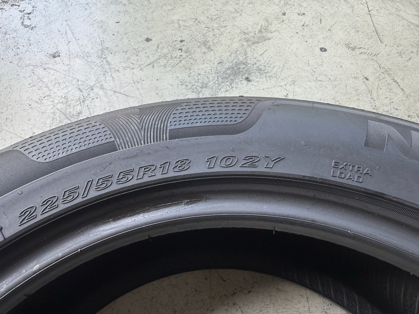 Usato: 4 Pneumatici Nexen N'Fera Sport SU2 225/55R18 102Y XL Estive 95% Residui DOT 2024