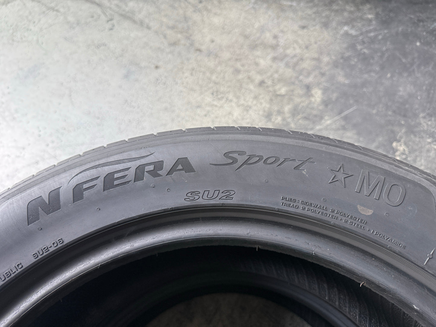 Usato: 2 Pneumatici Nexen N'Fera Sport SU2 225/55R18 102Y XL Estive 90% Residui