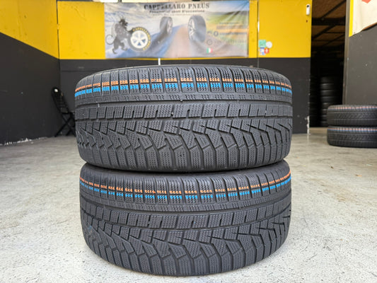 Usato: 2 Gomme 215/45R17 91W XL Hankook Invernali 80% residui