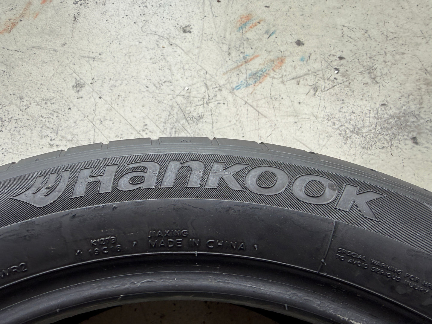 Usato: 4 Pneumatici Hankook Ventus S1 Evo3 K127B 225/50R18 95W * BMW HRS Run Flat Estivi 90% Residui