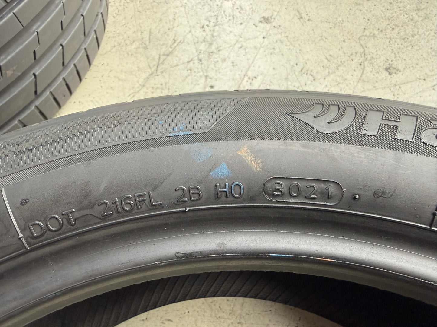 Usato: 4 Pneumatici Hankook Ventus S1 Evo3 K127B 225/50R18 95W * BMW HRS Run Flat Estivi 90% Residui